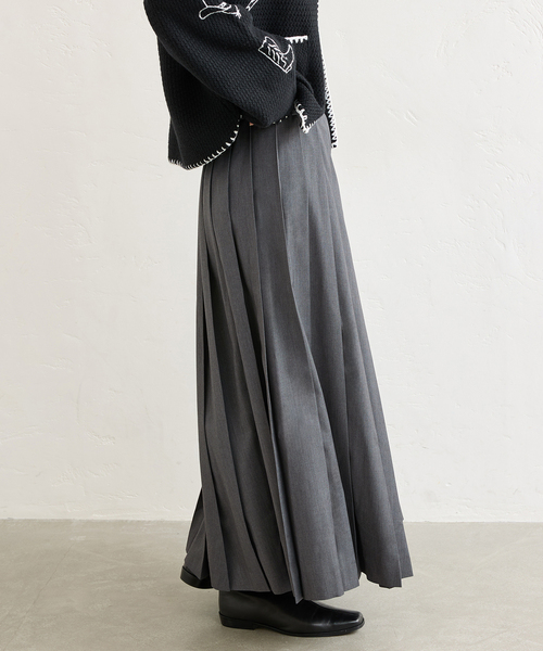 JOURNAL STANDARD スカート プリーツロングスカート : ZOZOTOWN
