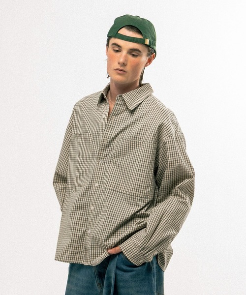Elanque シャツ double pocket box-cut shirt / ダブルポケット Elanque シャツ double pocket box-cut shirt / ダブルポケット
