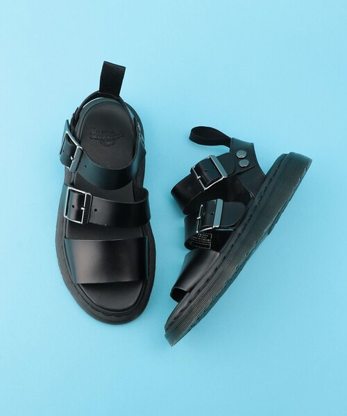 Dr. Martens フラットサンダル Dr.Martens（ドクターマーチン） フラットサンダル 6 ブラック