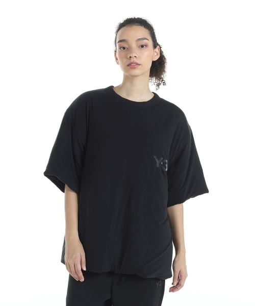Y-3 tシャツ PADDED SHORT SLEEVE TEE メンズ レディース : ZOZOTOWN