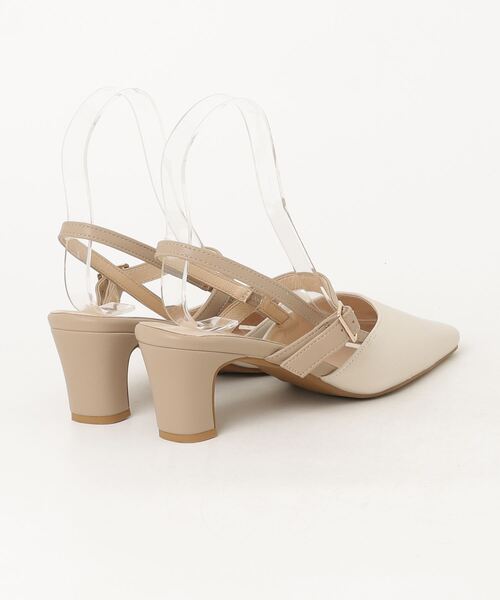 「ORiental TRaffic」 ヒールサンダル 43 ベージュ レディース_画像2