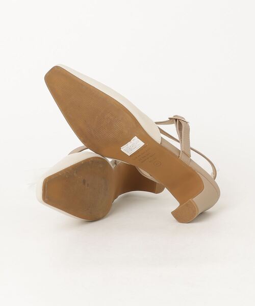 「ORiental TRaffic」 ヒールサンダル 43 ベージュ レディース_画像3