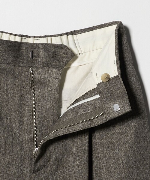 BEAUTY＆YOUTH UNITED ARROWS パンツ ツイードライク バックゴムワイド