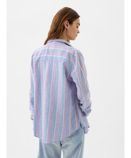 「GAP」 長袖シャツ X-SMALL パープル レディース_画像2