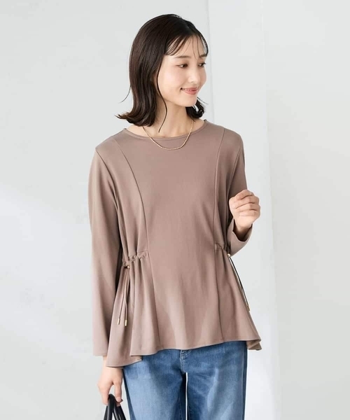 a.v.v（アー・ヴェ・ヴェ） tシャツ サイドドロストトップス