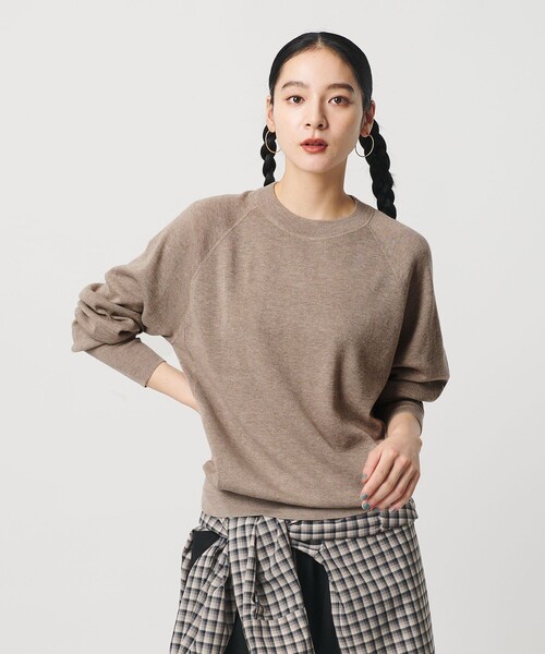 美品 H BEAUTY&YOUTH 高級 フルニードル ウール ニットセーター BEAUTY＆YOUTH UNITED ARROWS ニット セーター ウールフルニードル
