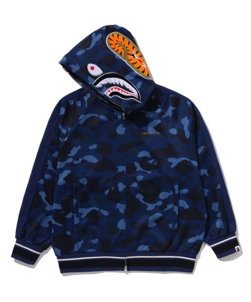BAPE パーカー　ネイビー A BATHING APE（アベイシングエイプ） パーカー COLOR CAMO SHARK