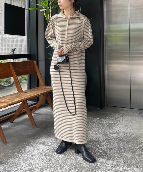 【11/23まで限定値下げ中！】CAPRICIEUX LE'MAGE CAPRICIEUX LE'MAGE（カプリシューレマージュ） 長袖ワンピース FREE