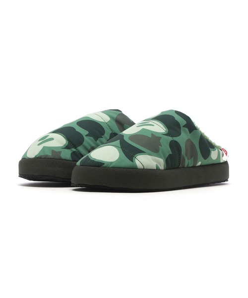 A BATHING APE（アベイシングエイプ） スリッパ CAMO SHERPA SLIPPER