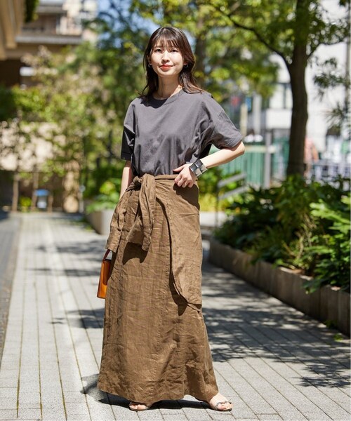 「JOURNAL STANDARD」 半袖カットソー FREE ホワイト×ホワイト レディース_画像2