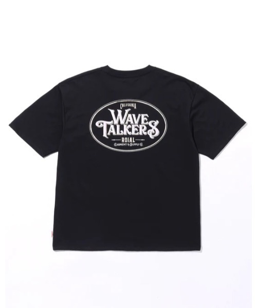 「roial」 半袖Tシャツ LARGE ブラック メンズ_画像8