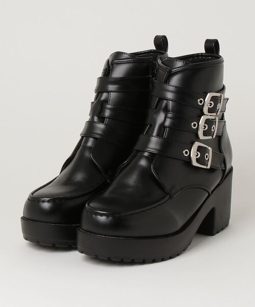 「LOVEHUNTER」 ブーツ 41 ブラック メンズ_画像7