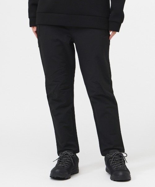 TIGORA（ティゴラ） パンツ レディス裏起毛保温+防風ストレッチパンツ