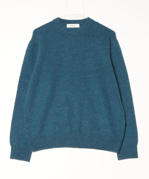 AOURE（アウール） セーター ニット ヘアリーニットクルー メンズ