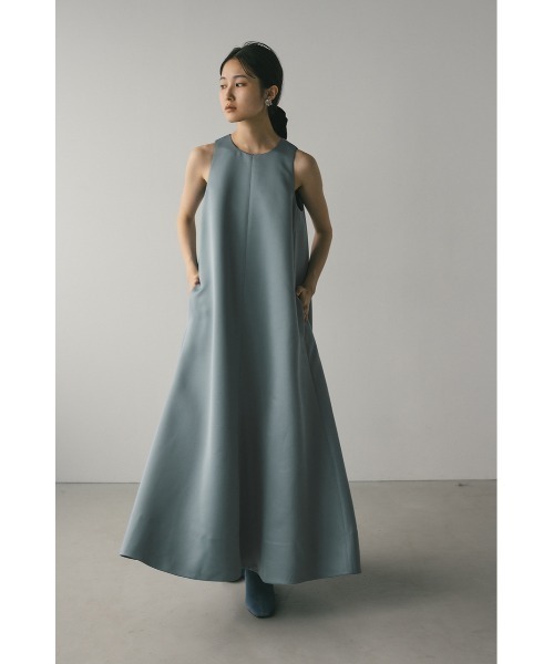 「STYLEMIXER」 ノースリーブワンピース SMALL サックスブルー レディース_画像5