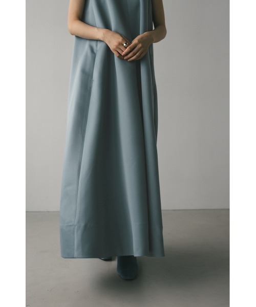「STYLEMIXER」 ノースリーブワンピース SMALL サックスブルー レディース_画像9