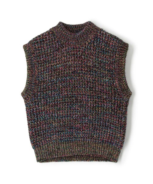 CABaN（キャバン） ニットベスト FREE グリーン レディース : ZOZOTOWN