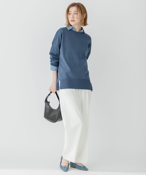 「23区」 長袖ニット 38 ブルー レディース_画像5