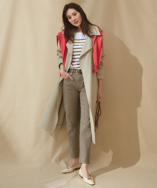 「23区」 長袖ニット 38 ブルー レディース_画像7