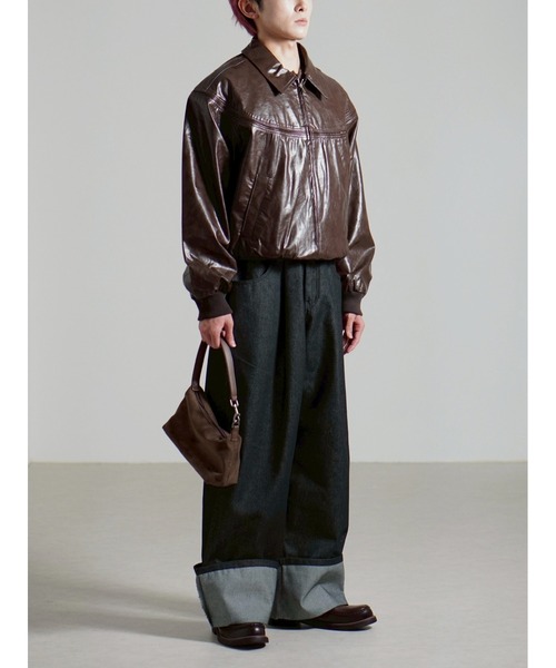 Chikashitsu+（チカシツプラス） ジーンズ 「Chikashitsu +」roll-up