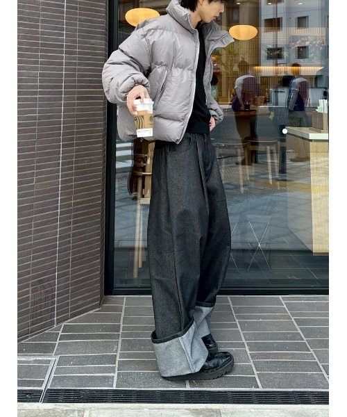 Chikashitsu+（チカシツプラス） ジーンズ 「Chikashitsu +」roll-up