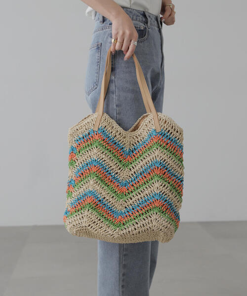 「FREE'S MART」 トートバッグ フリ- ベージュ レディース_画像5