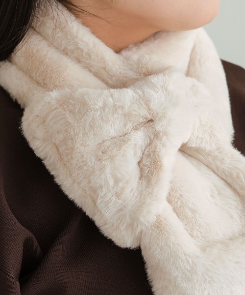 DONOBAN（ドノバン） マフラー ストール リボン＆さしこみ エコファー