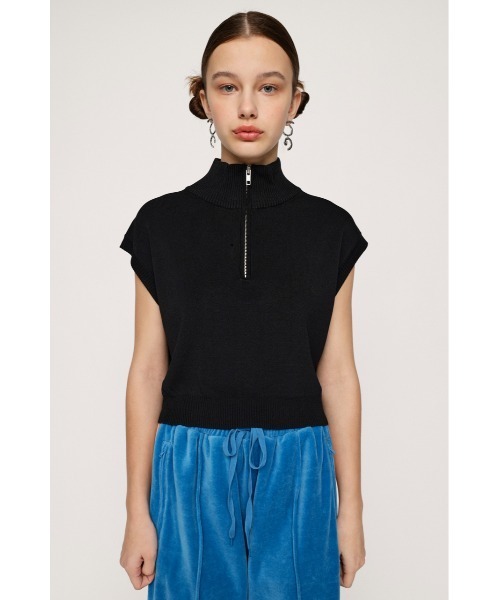 「SLY」 ノースリーブニット FREE ブラック レディース_画像3