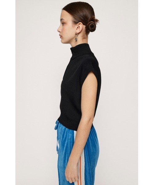 「SLY」 ノースリーブニット FREE ブラック レディース_画像5