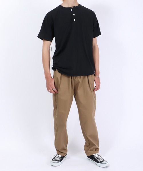 「Healthknit」 半袖Tシャツ M ブラウン メンズ_画像9