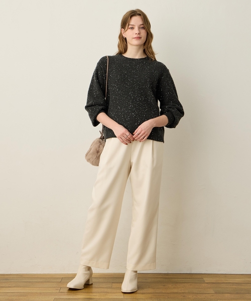 LE SOUK HOLIDAY（ルスークホリデー） ニット セーター スパンコール