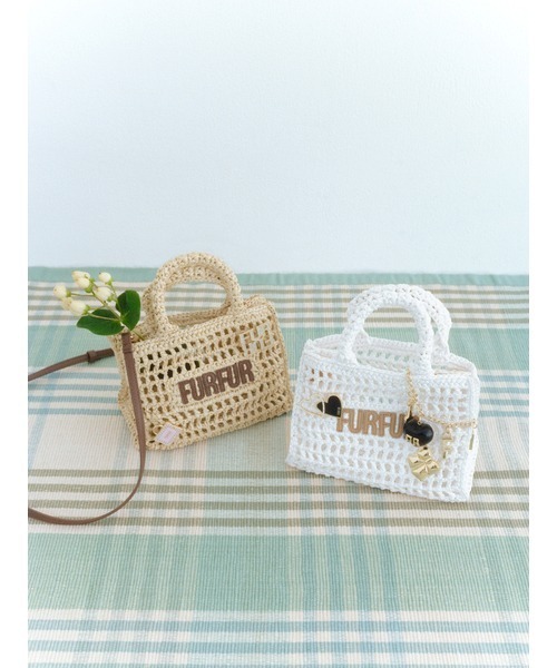 「FURFUR」 2WAYバッグ FREE ライトベージュ レディース_画像8