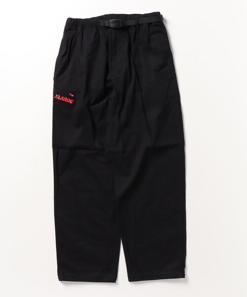 XLARGE（エクストラ ラージ） パンツ L ブラック メンズ : ZOZOTOWN