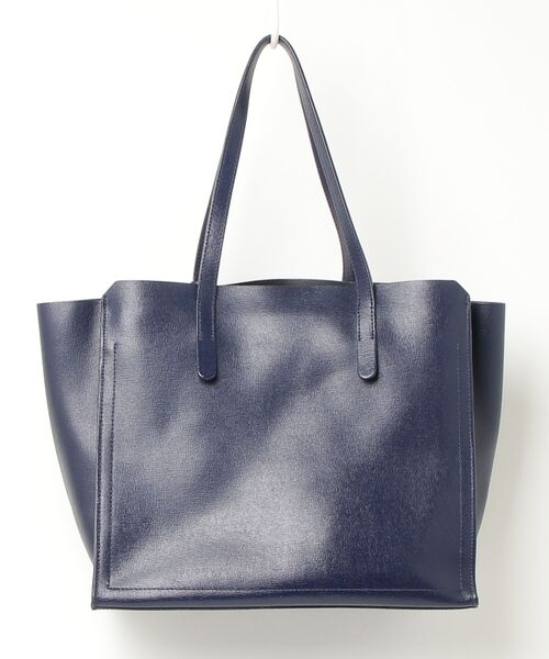 FURLA フルラ　レザートートバッグ　ネイビー FURLA（フルラ） トートバッグ - ネイビー レディース : ZOZOTOWN