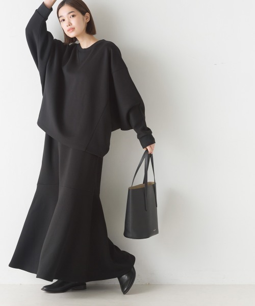 「OMNES」 サロペットスカート FREE ブラック レディース_画像9