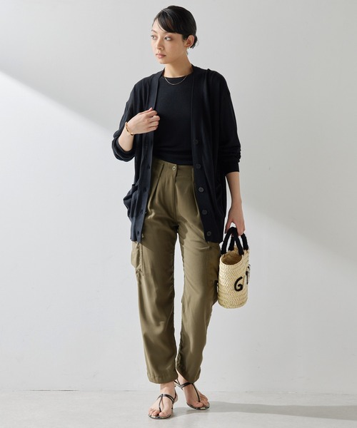 「Whim Gazette」 カーゴパンツ 36 グリーン レディース_画像2