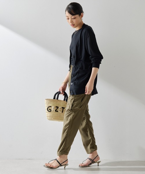 「Whim Gazette」 カーゴパンツ 36 グリーン レディース_画像3