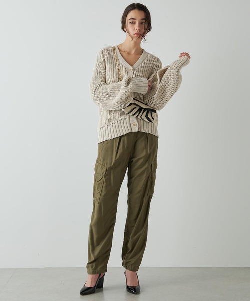 「Whim Gazette」 カーゴパンツ 36 グリーン レディース_画像9