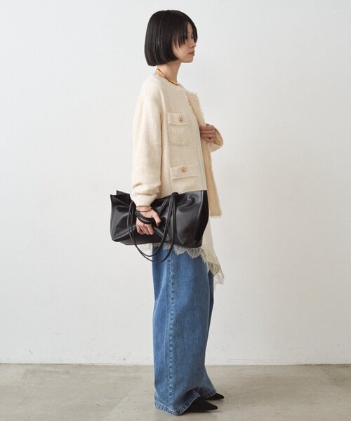 Loungedress（ラウンジドレス） ジャケット ノーカラージャケット