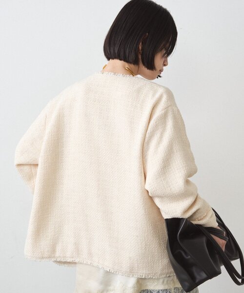 Loungedress（ラウンジドレス） ジャケット ノーカラージャケット