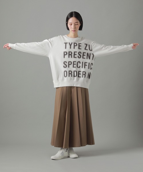 「ZUCCa」 スウェットカットソー M size ライトブラウン レディース_画像4