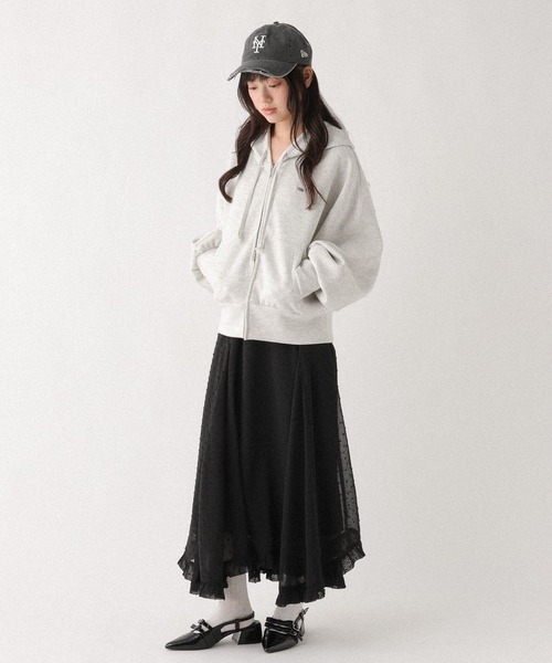 Heather（ヘザー） ロング スカート アソート裾フリルロングスカート