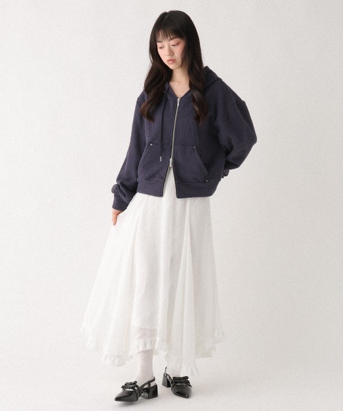 Heather（ヘザー） スカート アソート裾フリルロングスカート 658593