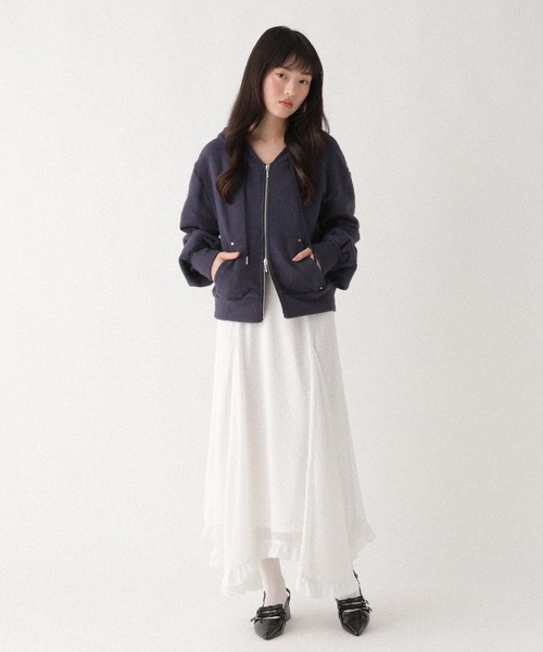 Heather（ヘザー） スカート アソート裾フリルロングスカート 658593