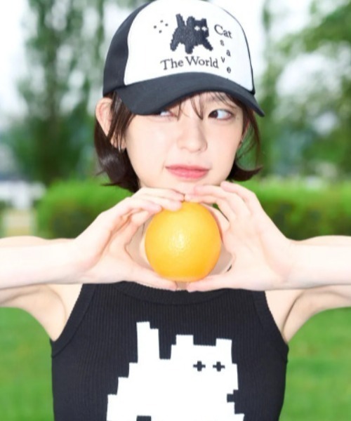 タンクトップ ノースリーブ CATSAVETHEWORLDブランド直輸入正規品/2way
