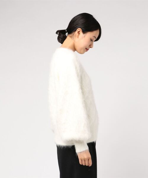 「FONCE」 長袖ニット フリー ホワイト レディース_画像9