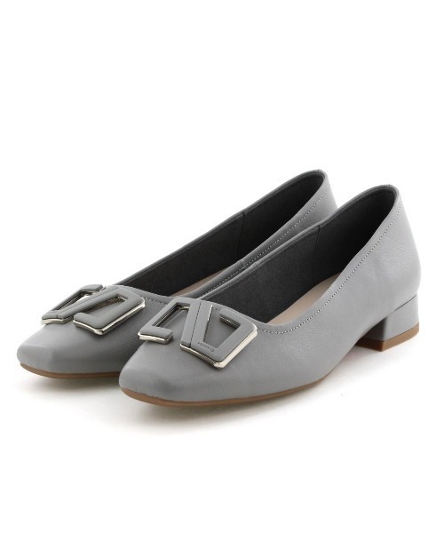 「HIMIKO」 フラットパンプス 24.0cm ブラック レディース_画像8