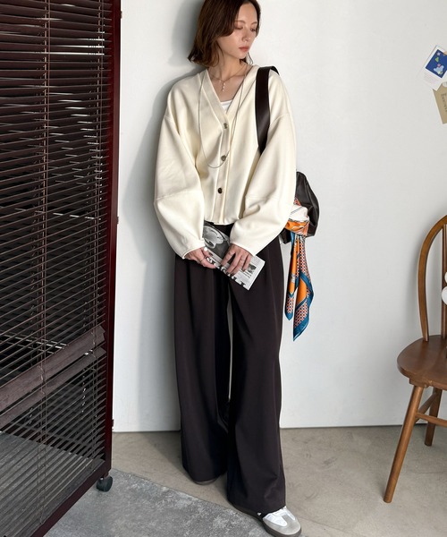 「classicalelf」 カーディガン X-LARGE アッシュブラウン レディース_画像6