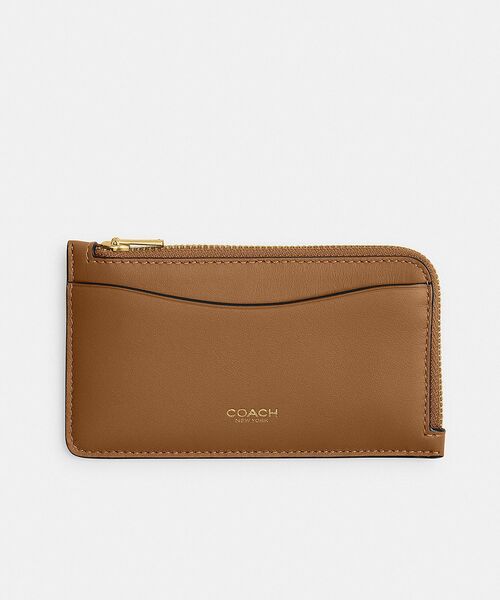 COACH（コーチ） カードケース ONE ブラウン系その他 レディース