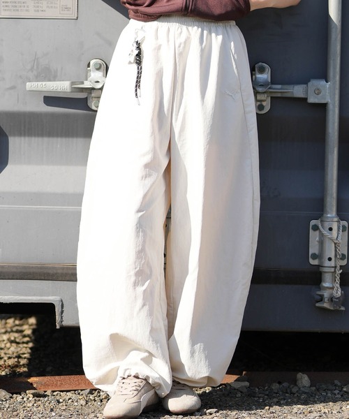 PUMA（プーマ） ワイドパンツ パンツ PPG WOVEN PANTS WIDE LEG W